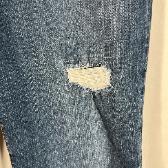 Torrid Blue Lightly Distressed Skinny Jeans 20R - Picture 5 of 12